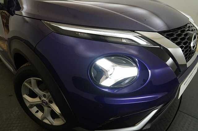 Nissan Juke 1.0 DIG-T 114 N-Connecta DCT Auto with Nav + Camera and Silver Design Pack